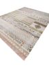 manchaha ivory wool and bamboo silk hand knotted Rug - FoldShot manchaha ivory wool and bamboo silk hand knotted Rug - FoldShot
