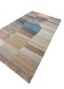 manchaha ivory wool and bamboo silk hand knotted Rug - FoldShot