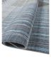 manchaha blue wool and bamboo silk hand knotted Rug - FoldShot
