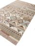 manchaha beige and brown wool and bamboo silk hand knotted Rug - FoldShot
