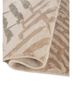 manchaha ivory wool and bamboo silk hand knotted Rug - FoldShot manchaha ivory wool and bamboo silk hand knotted Rug - FoldShot