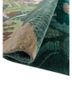 manchaha green wool and silk hand knotted Rug - FoldShot manchaha green wool and silk hand knotted Rug - FoldShot