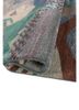 manchaha beige and brown wool and bamboo silk hand knotted Rug - FoldShot