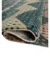manchaha green wool and bamboo silk hand knotted Rug - FoldShot