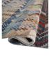 manchaha blue wool and bamboo silk hand knotted Rug - FoldShot