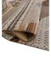 manchaha beige and brown wool and bamboo silk hand knotted Rug - FoldShot