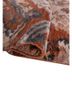manchaha red and orange wool and bamboo silk hand knotted Rug - FoldShot