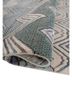 manchaha blue wool and bamboo silk hand knotted Rug - FoldShot manchaha blue wool and bamboo silk hand knotted Rug - FoldShot