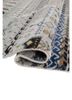 manchaha blue wool and bamboo silk hand knotted Rug - FoldShot manchaha blue wool and bamboo silk hand knotted Rug - FoldShot