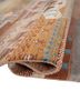 manchaha red and orange wool and bamboo silk hand knotted Rug - FoldShot manchaha red and orange wool and bamboo silk hand knotted Rug - FoldShot