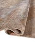 manchaha beige and brown wool and bamboo silk hand knotted Rug - FoldShot