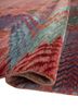 manchaha red and orange wool and bamboo silk hand knotted Rug - FoldShot manchaha red and orange wool and bamboo silk hand knotted Rug - FoldShot