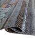 manchaha blue wool and bamboo silk hand knotted Rug - FoldShot manchaha blue wool and bamboo silk hand knotted Rug - FoldShot