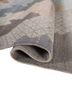 manchaha grey and black wool and bamboo silk hand knotted Rug - FoldShot