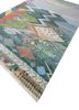 manchaha blue wool and bamboo silk hand knotted Rug - FoldShot