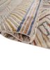 manchaha beige and brown wool and bamboo silk hand knotted Rug - FoldShot manchaha beige and brown wool and bamboo silk hand knotted Rug - FoldShot
