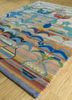 freedom manchaha multi wool and bamboo silk hand knotted Rug - FoldShot freedom manchaha multi wool and bamboo silk hand knotted Rug - FoldShot
