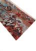manchaha ivory wool and bamboo silk hand knotted Rug - FoldShot