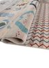 freedom manchaha grey and black wool and bamboo silk hand knotted Rug - FoldShot