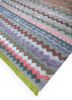 freedom manchaha grey and black wool and bamboo silk hand knotted Rug - FoldShot
