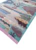 freedom manchaha pink and purple wool and bamboo silk hand knotted Rug - FoldShot freedom manchaha pink and purple wool and bamboo silk hand knotted Rug - FoldShot