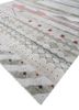 freedom manchaha blue wool and bamboo silk hand knotted Rug - FoldShot freedom manchaha blue wool and bamboo silk hand knotted Rug - FoldShot