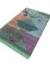 freedom manchaha green wool and bamboo silk hand knotted Rug - FoldShot freedom manchaha green wool and bamboo silk hand knotted Rug - FoldShot
