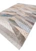 freedom manchaha beige and brown wool and bamboo silk hand knotted Rug - FoldShot
