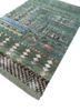 freedom manchaha green wool and bamboo silk hand knotted Rug - FoldShot