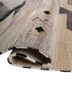 freedom manchaha grey and black wool and bamboo silk hand knotted Rug - FoldShot freedom manchaha grey and black wool and bamboo silk hand knotted Rug - FoldShot