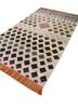 manchaha ivory wool and bamboo silk hand knotted Rug - FoldShot manchaha ivory wool and bamboo silk hand knotted Rug - FoldShot