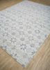 erbe ivory wool hand knotted Rug - FoldShot erbe ivory wool hand knotted Rug - FoldShot