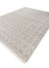 erbe grey and black afghan wool hand knotted Rug - FoldShot erbe grey and black afghan wool hand knotted Rug - FoldShot