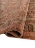 erbe red and orange wool hand knotted Rug - FoldShot