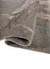 aprezo blue wool and bamboo silk hand knotted Rug - FoldShot aprezo blue wool and bamboo silk hand knotted Rug - FoldShot