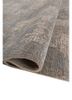 uvenuti grey and black wool and bamboo silk hand knotted Rug - FoldShot uvenuti grey and black wool and bamboo silk hand knotted Rug - FoldShot