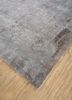 uvenuti ivory wool and bamboo silk hand knotted Rug - FoldShot uvenuti ivory wool and bamboo silk hand knotted Rug - FoldShot
