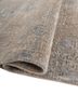 aprezo grey and black wool and bamboo silk hand knotted Rug - FoldShot aprezo grey and black wool and bamboo silk hand knotted Rug - FoldShot