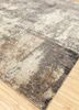 uvenuti beige and brown wool and bamboo silk hand knotted Rug - FoldShot