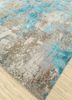 uvenuti ivory wool and bamboo silk hand knotted Rug - FoldShot