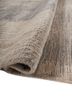 uvenuti grey and black wool and bamboo silk hand knotted Rug - FoldShot