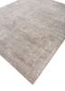 uvenuti grey and black wool and bamboo silk hand knotted Rug - FoldShot