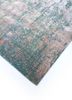 entropy red and orange wool and bamboo silk hand knotted Rug - FoldShot entropy red and orange wool and bamboo silk hand knotted Rug - FoldShot