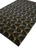 azalea grey and black wool and bamboo silk hand knotted Rug - FoldShot azalea grey and black wool and bamboo silk hand knotted Rug - FoldShot