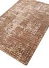 uvenuti beige and brown wool and bamboo silk hand knotted Rug - FoldShot uvenuti beige and brown wool and bamboo silk hand knotted Rug - FoldShot