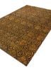 azalea grey and black wool and bamboo silk hand knotted Rug - FoldShot azalea grey and black wool and bamboo silk hand knotted Rug - FoldShot