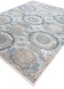 cyanna grey and black wool and bamboo silk hand knotted Rug - FoldShot