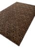 azalea grey and black wool and bamboo silk hand knotted Rug - FoldShot azalea grey and black wool and bamboo silk hand knotted Rug - FoldShot