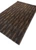 azalea grey and black wool and bamboo silk hand knotted Rug - FoldShot azalea grey and black wool and bamboo silk hand knotted Rug - FoldShot