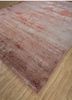 uvenuti pink and purple wool and bamboo silk hand knotted Rug - FoldShot uvenuti pink and purple wool and bamboo silk hand knotted Rug - FoldShot